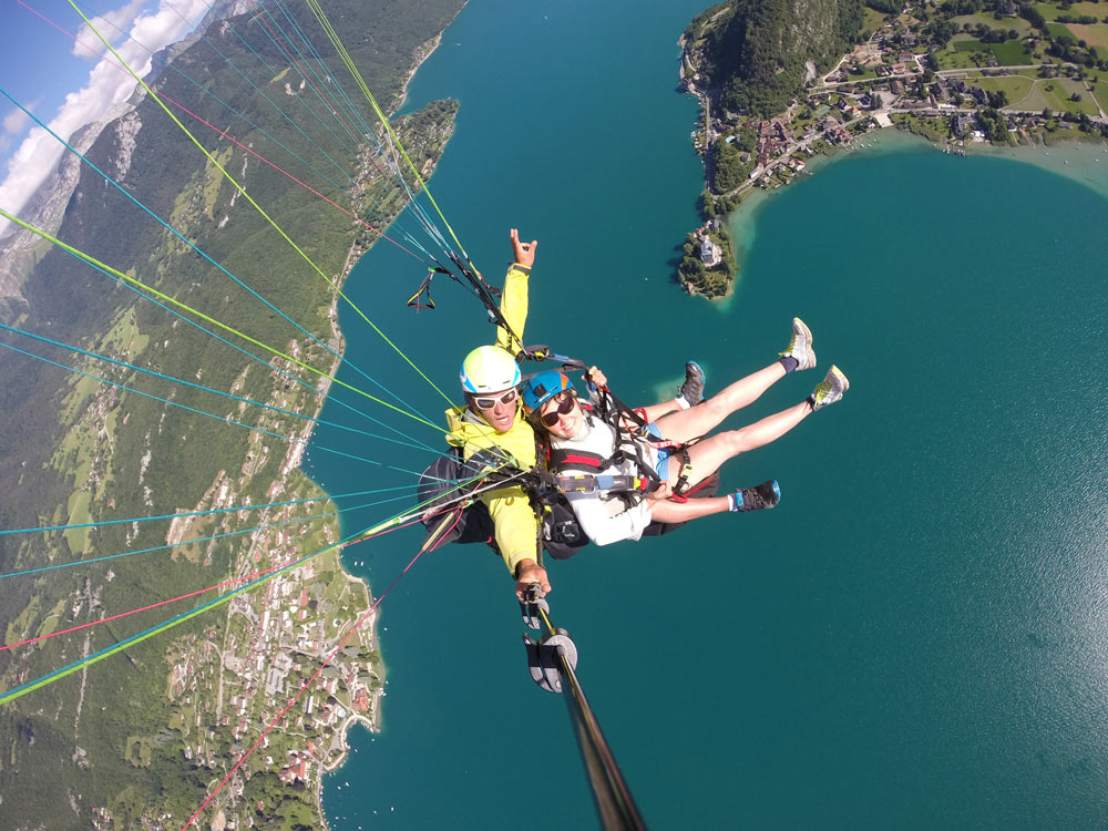 deltaevasion parapente vue lac