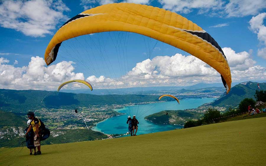 Parapente en Chartreuse - Photo de Jef Safi